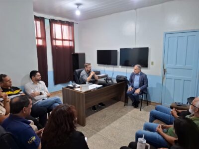Reunião com representante do Ministério da Saúde debate fortalecimento e desenvolvimento das ações da saúde em São Miguel do Guaporé